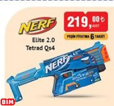 NERF ELİTE 2.0 TETRAD QS4 NERF ELİTE 2.0 TETRAD QS4